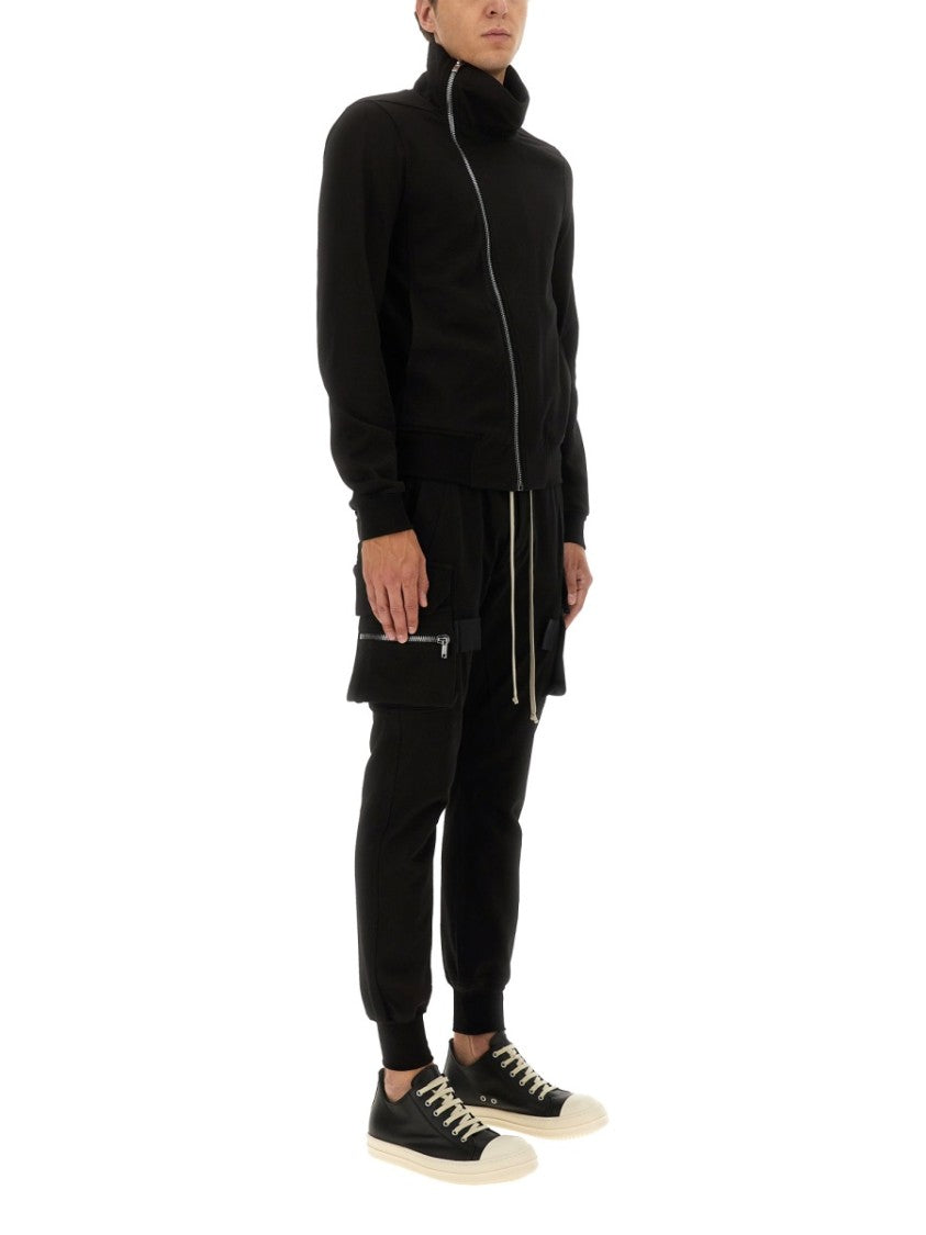 Rick Owens Asymmetrical Zipper Sweatshirt