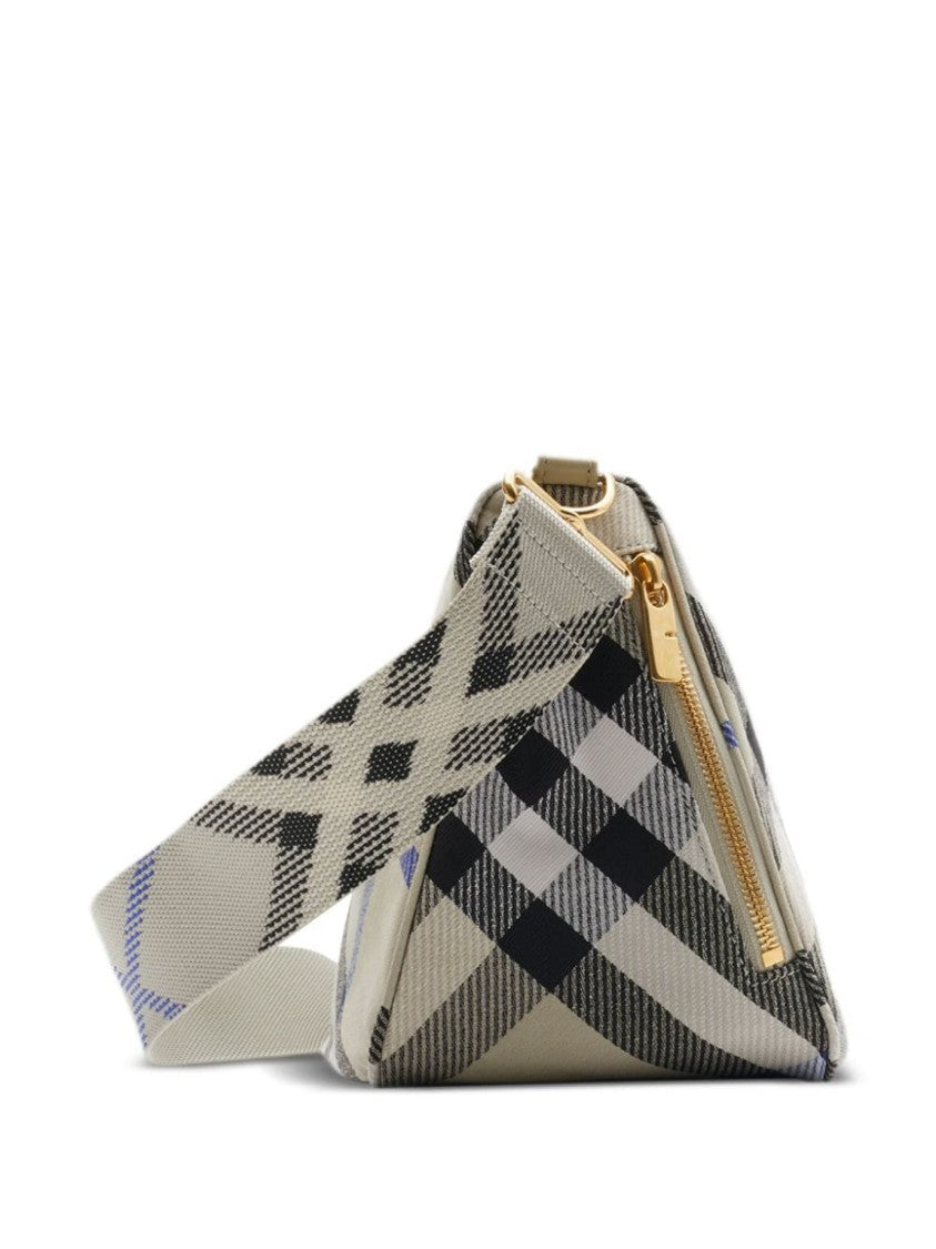 Burberry Crossbody Bag With Classic Check Pattern