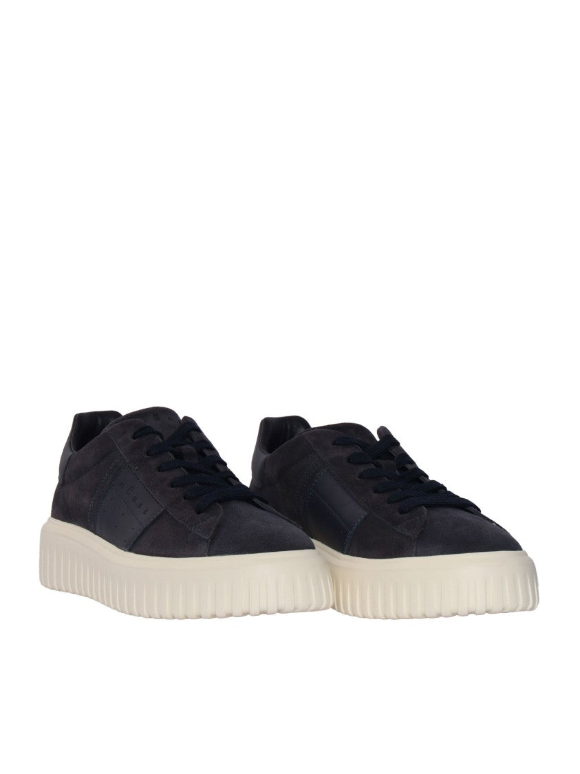 Hogan H-Stripes Lace Up Band Sneaker