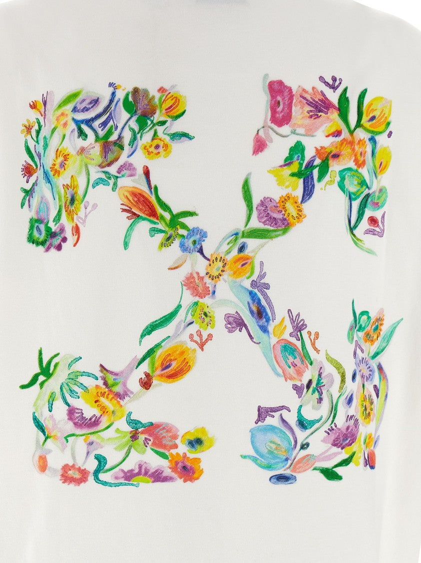 Off-White 'Arrow Glowing Flower' T-Shirt