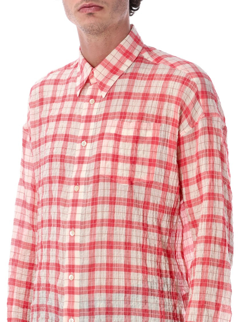 Sunflower Pink Stable Loose-Fit Shirt