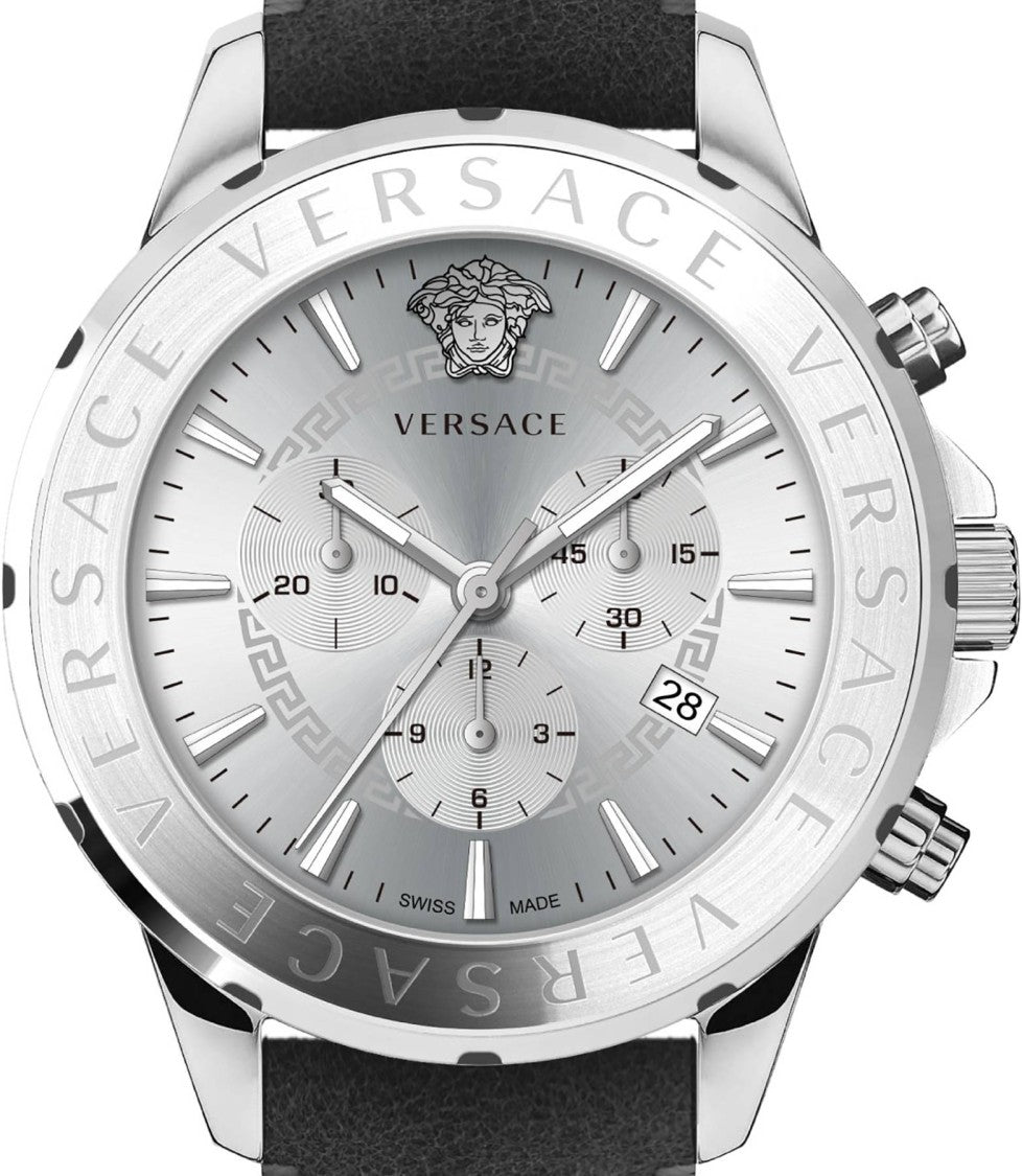 Versace Chronograph Vev601223 By Versace In Stainless Steel