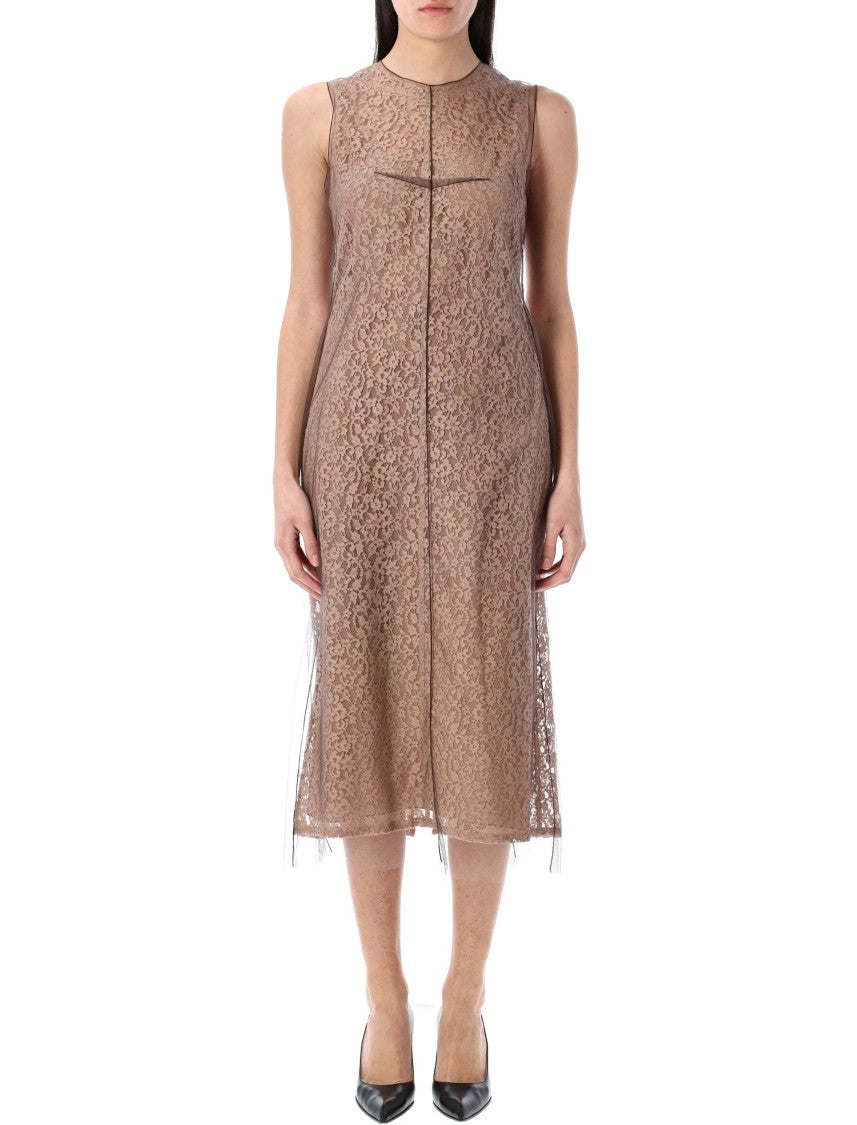 Fendi Lace Midi Dress