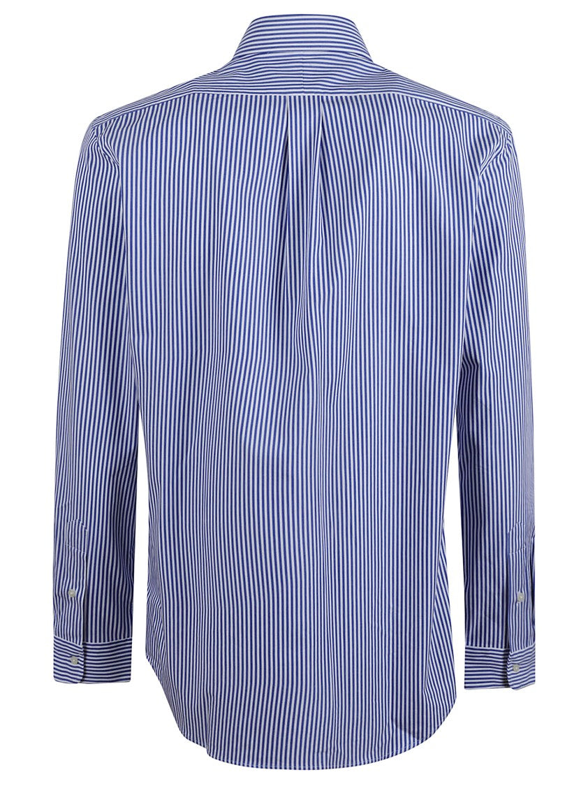 Polo Ralph Lauren Blue/White Bengal Striped Stretch Cotton Shirt