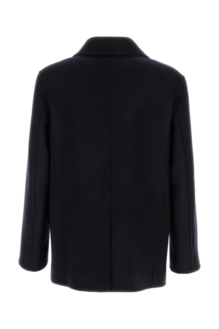 Burberry Midnight Blue Wool Coat