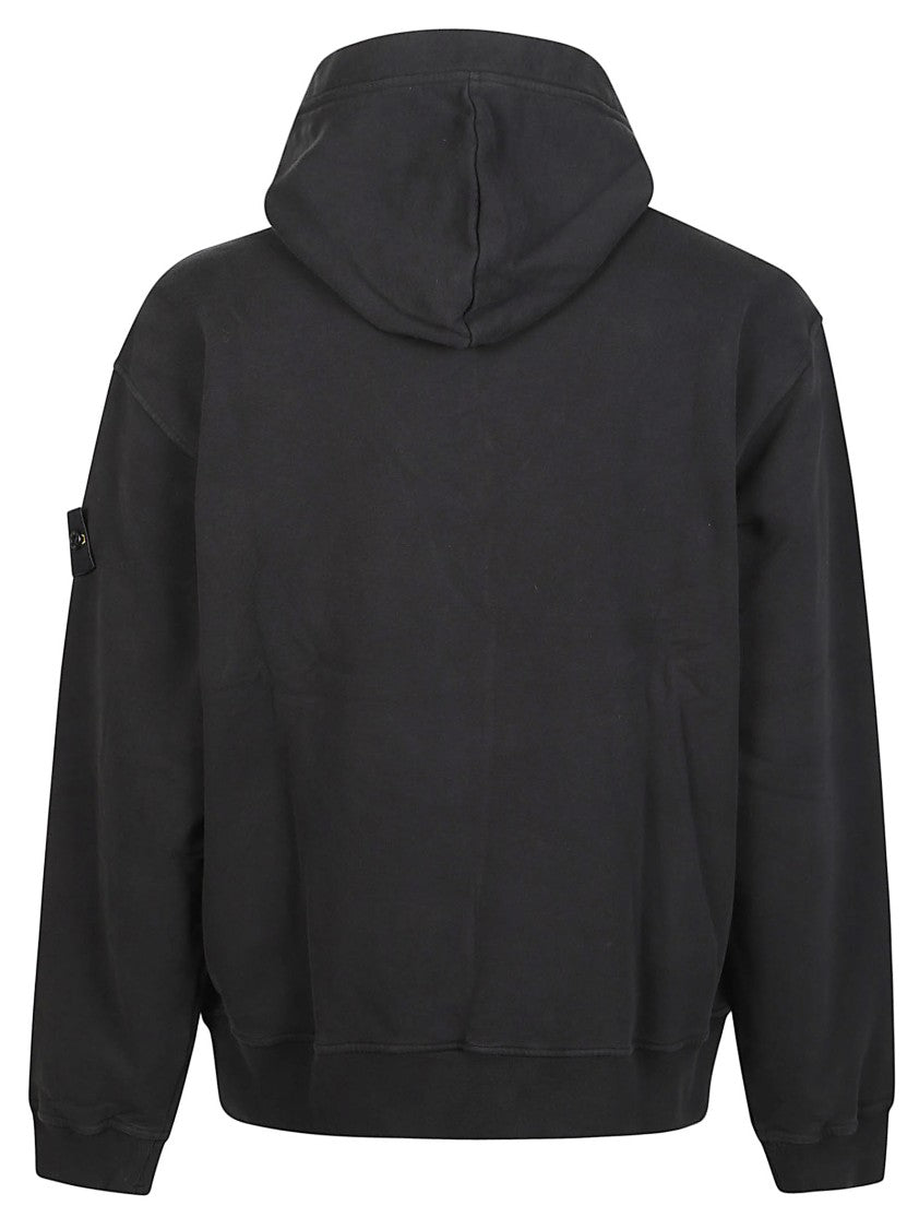 Stone Island Relaxed-Fit Hooded Cotton Sweatshirt