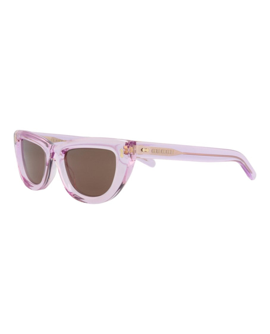 Gucci Cat Eye-Frame Recycled Acetate Sunglasses