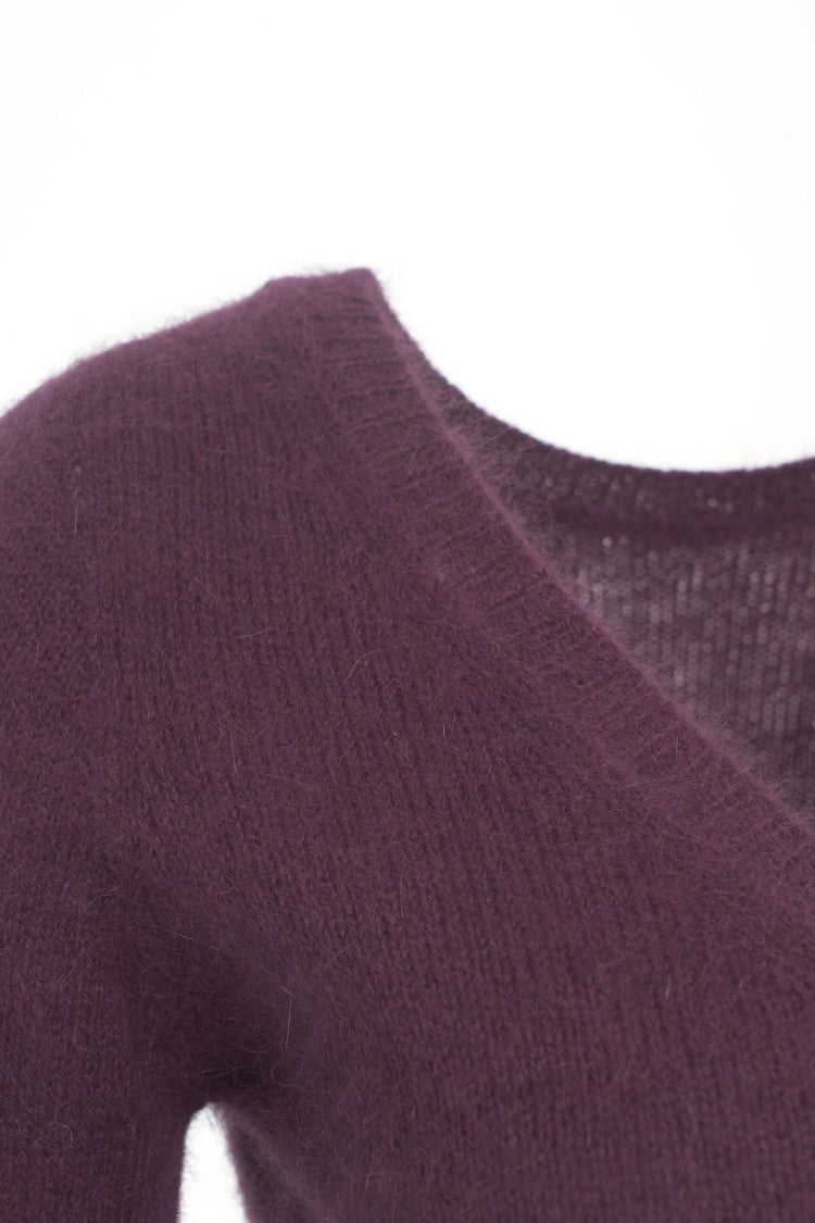 Roberto Collina V-Neck Sweater With Soft Texture And Timeless Design