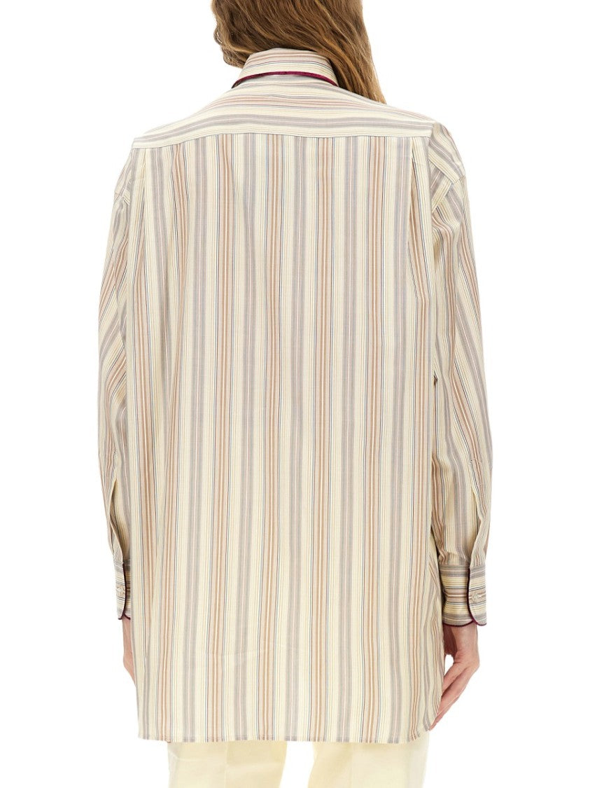 Etro Striped Cotton Shirt