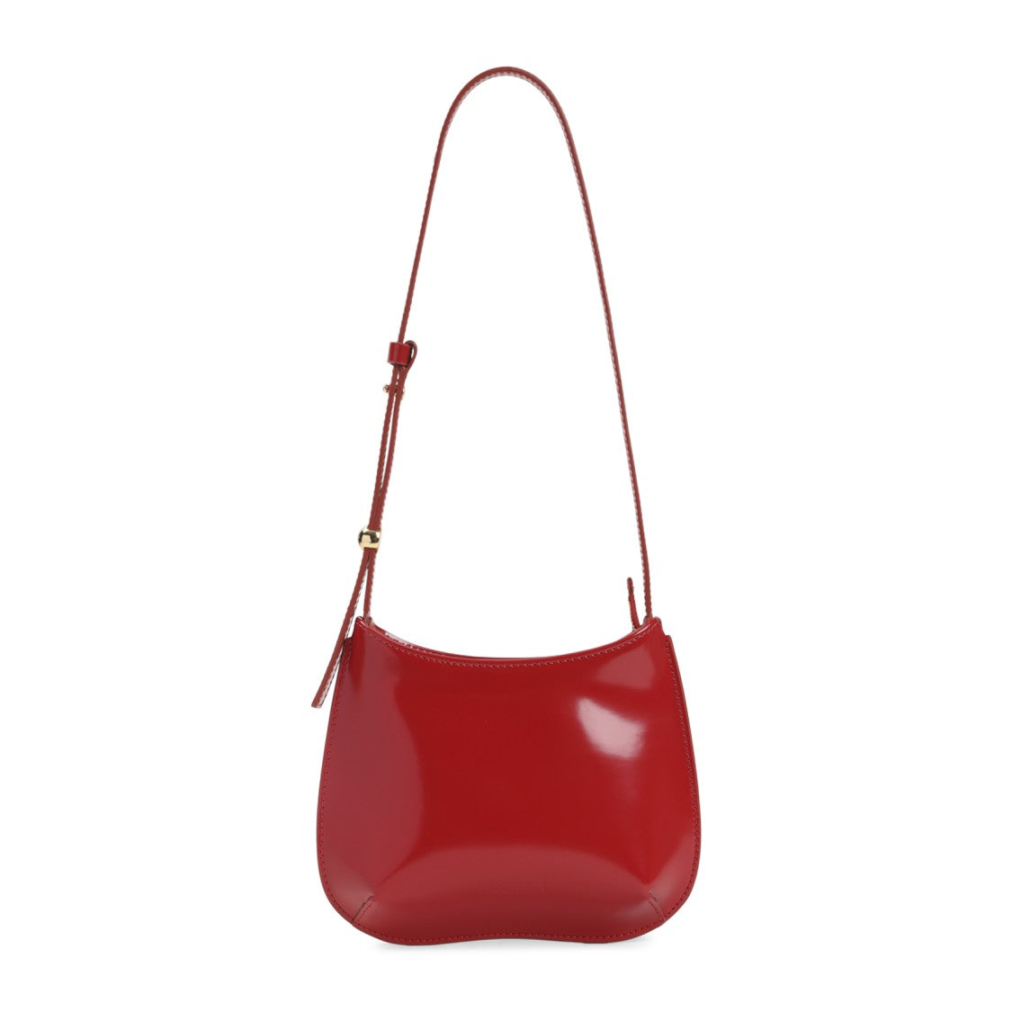 Jacquemus Compact Red Calf Leather Handbag