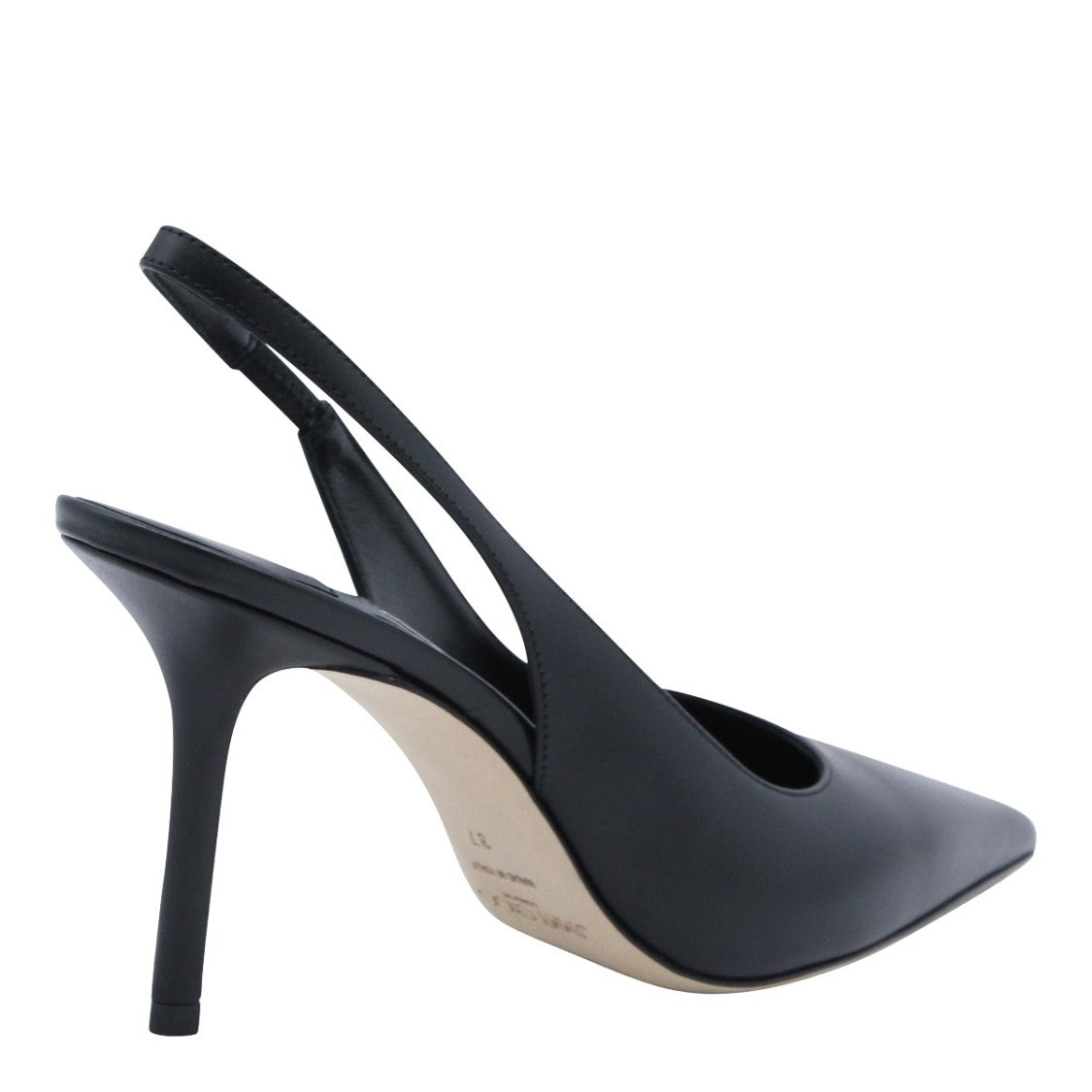 Jimmy Choo Pointed Toe Slingback Heels With Slim Stiletto