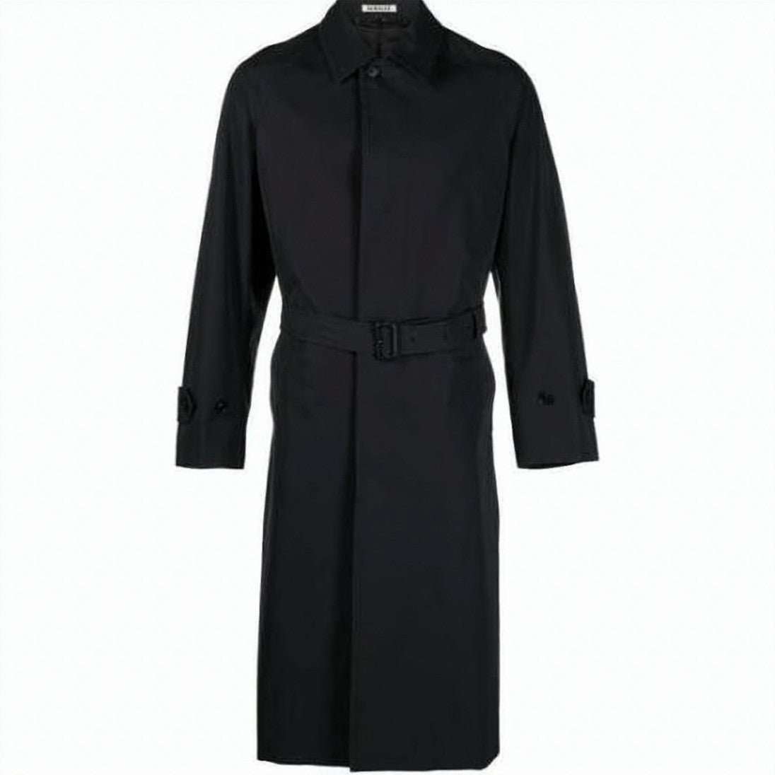 Auralee Tailored Long Black Coat