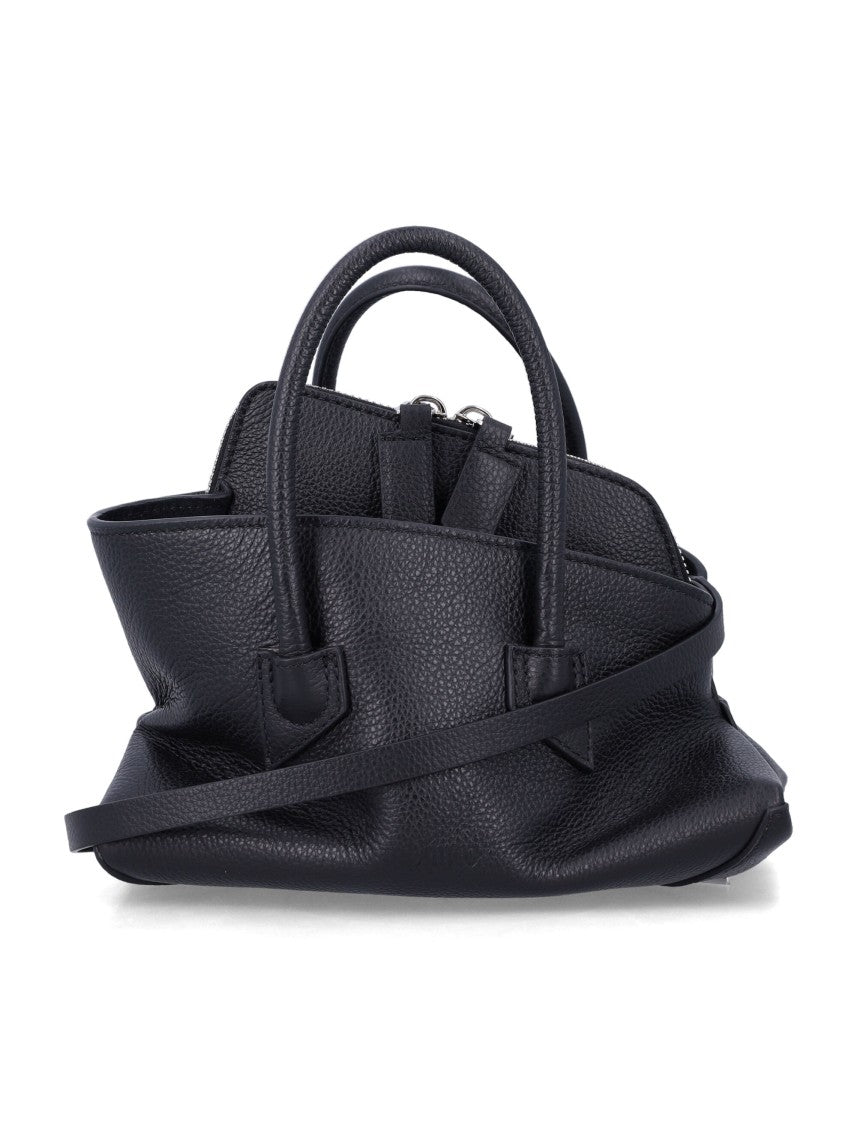 The Attico La Passeggiata Mini Suede Handbag