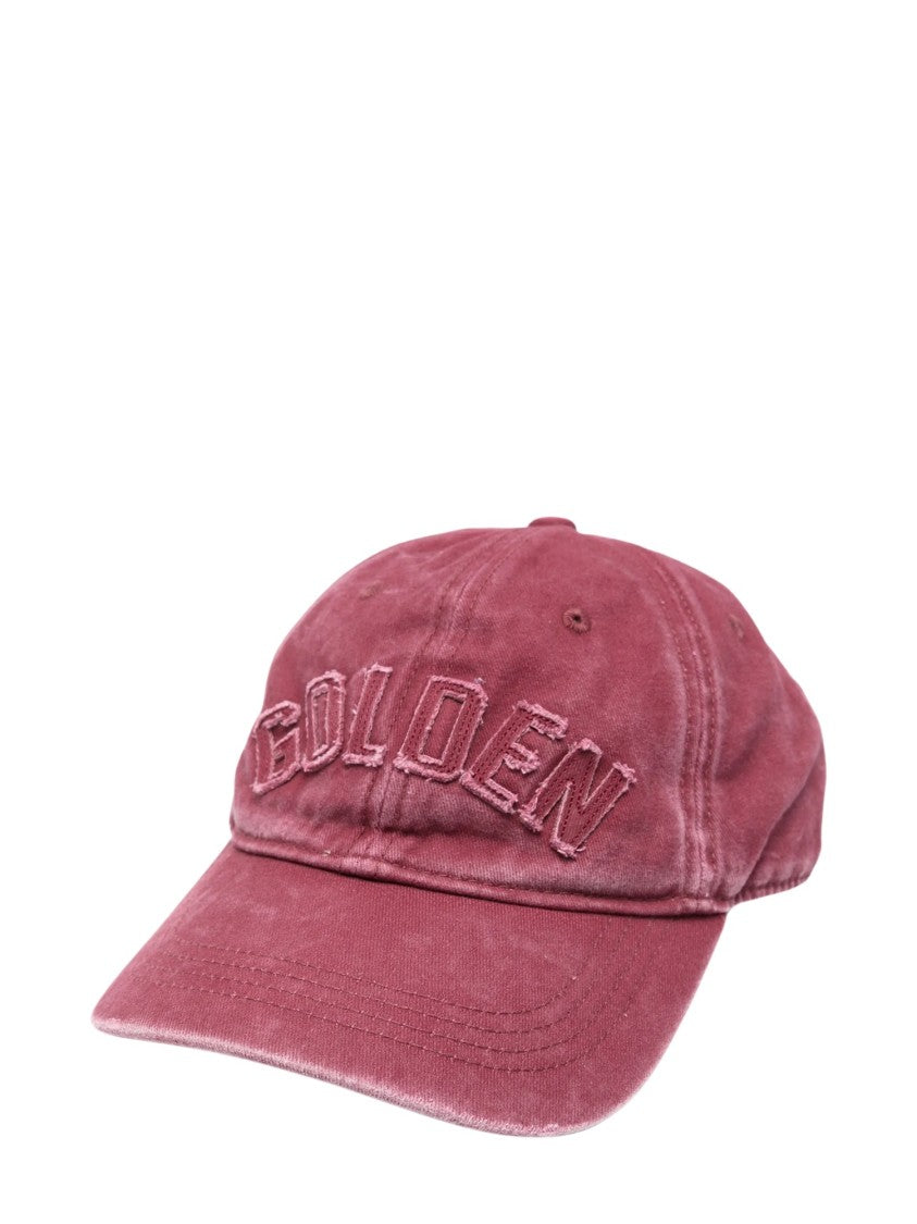 Golden Goose Red Cotton Cap