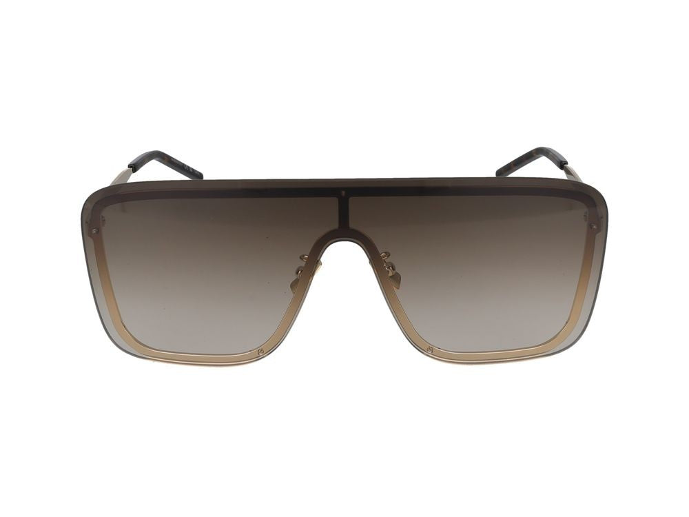 Saint Laurent Oversized Square Frame Sunglasses With Gradient Lenses