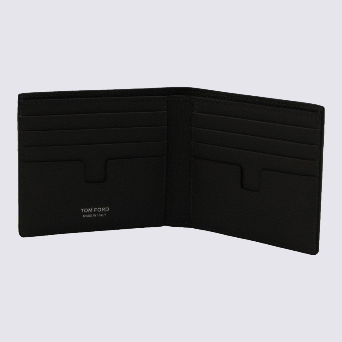 Tom Ford Textured Bifold Wallet With Subtle Branding