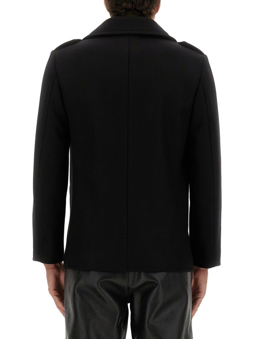 Saint Laurent "Manteau M43i Retouch" Coat