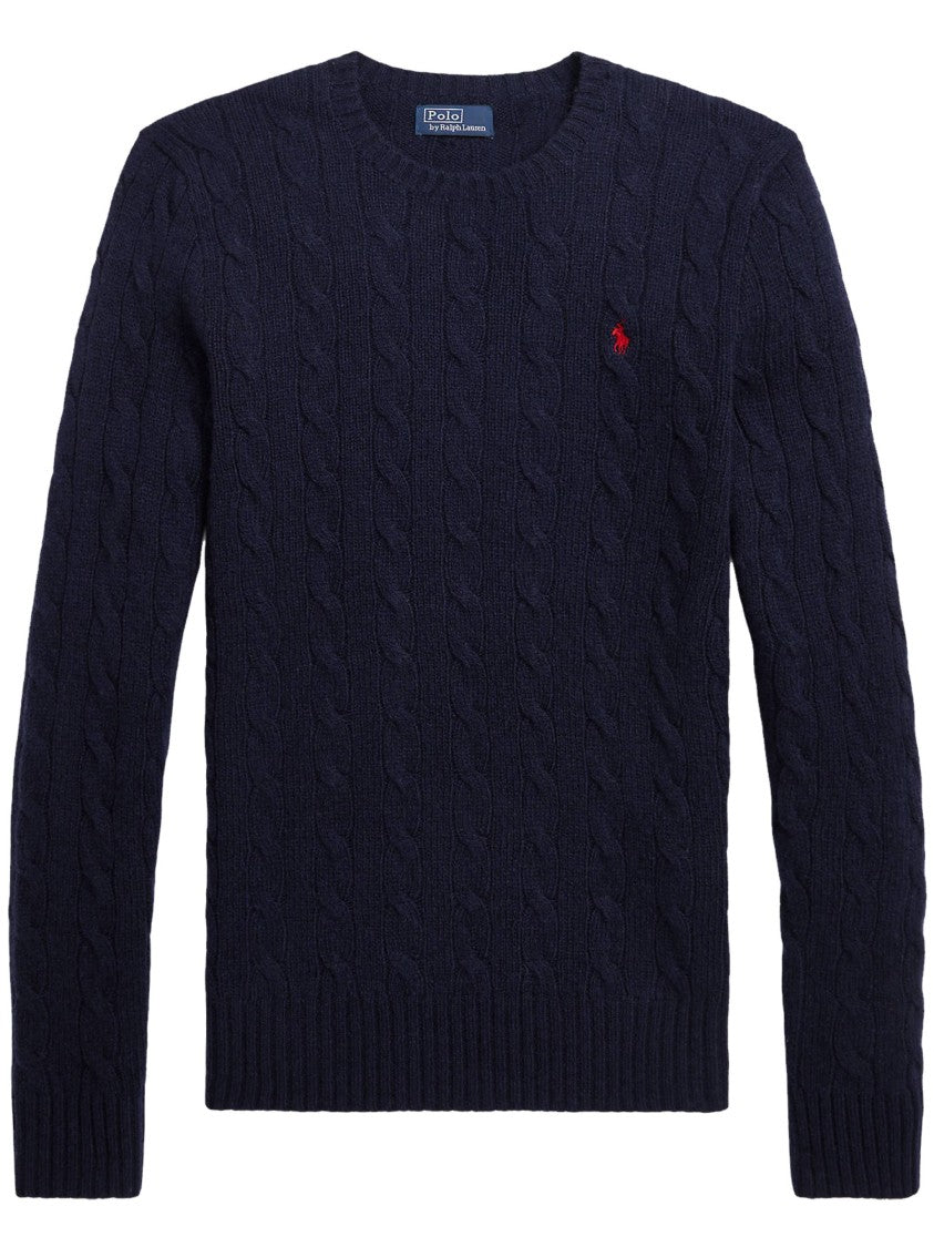 Polo Ralph Lauren Cable Knit Crew Neck Sweater Pullover