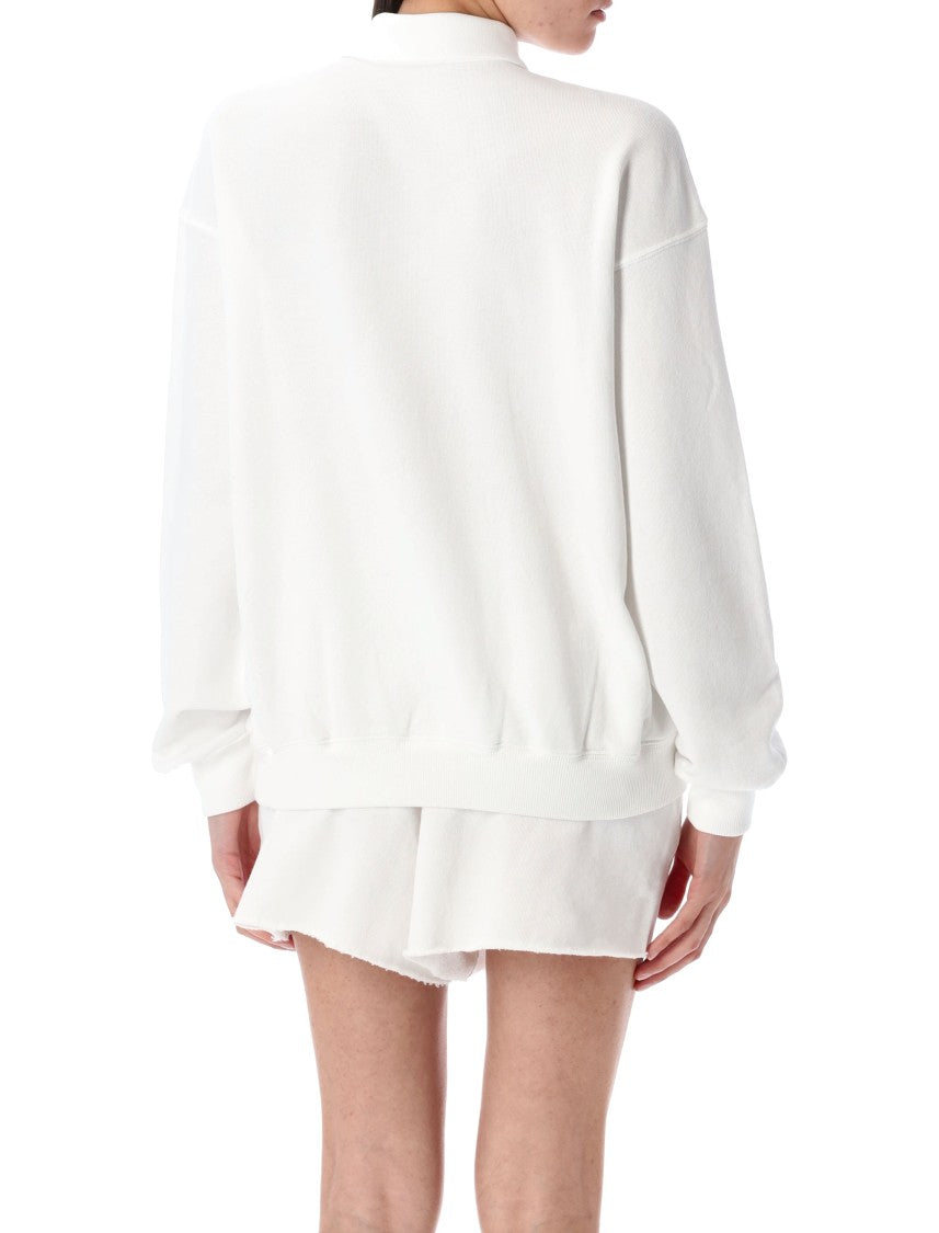 Polo Ralph Lauren White Cotton Polo Sweatshirt