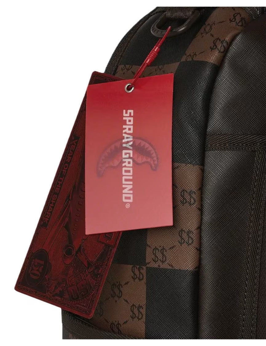 Sprayground Enlarged Checks Paris Backpack