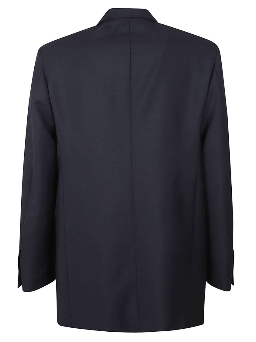 Jil Sander Structured Blue Tailored Jil Sander Blazer