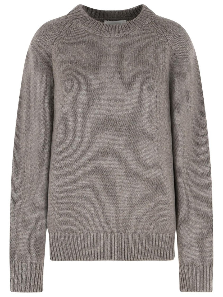 Lisa Yang 'Anine' Sweater In Beige Truffle Cashmere