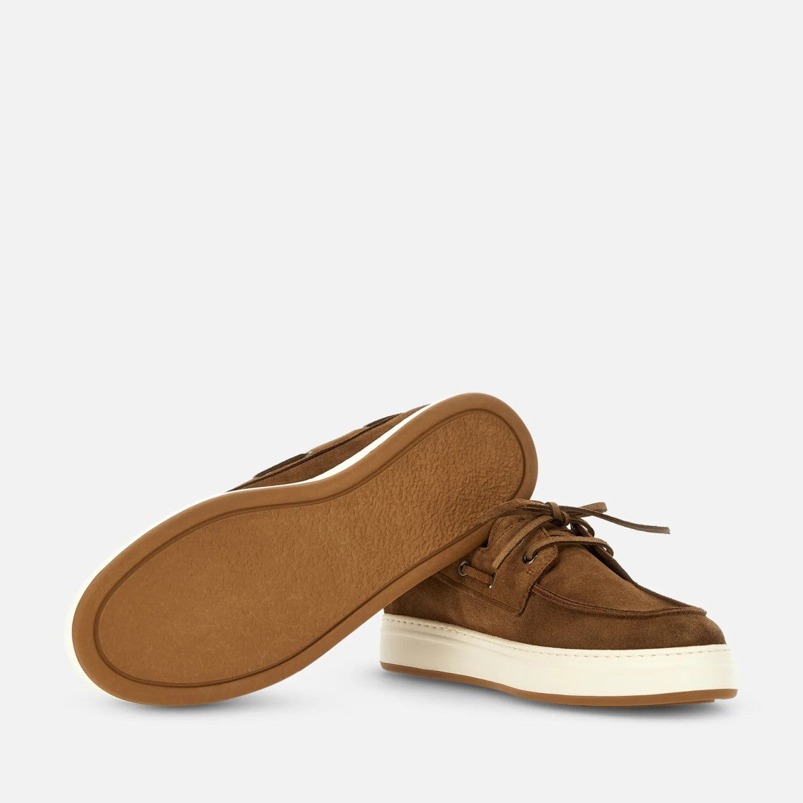Hogan H668 Barca Loafers In Light Brown