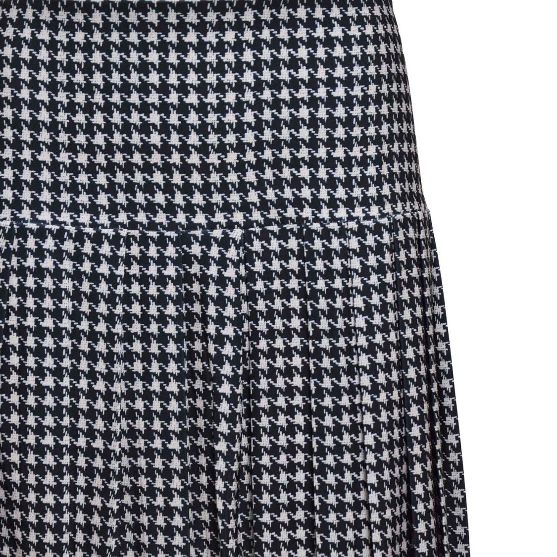 Norma Kamali Flared Mini Skirt With Black