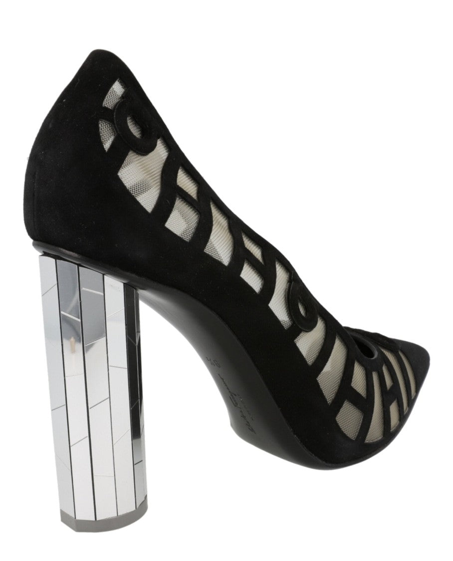 Ferragamo Florise X5 Suede Pumps