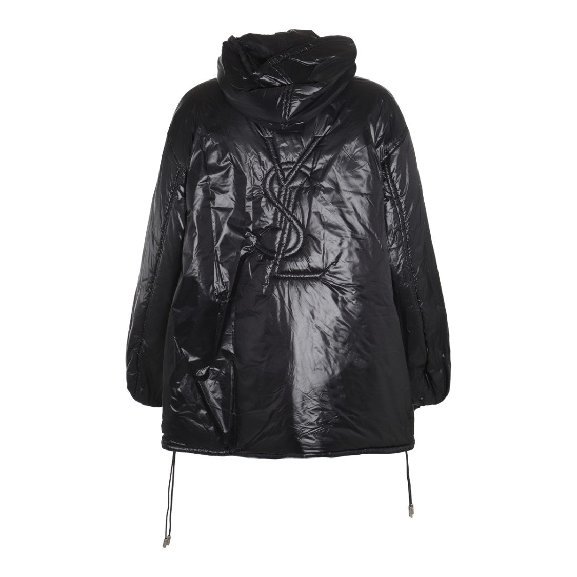 Saint Laurent Black Rainy Cape Jacket