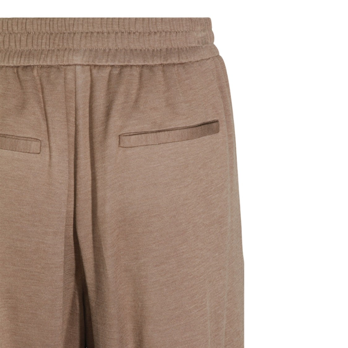 Brunello Cucinelli Relaxed Straight-Leg Trousers With Adjustable Waistband