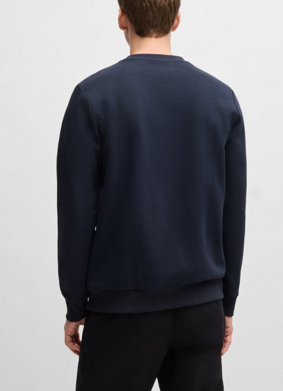 Boss C-Sharpe Crewneck Sweatshirt With Double B Monogram