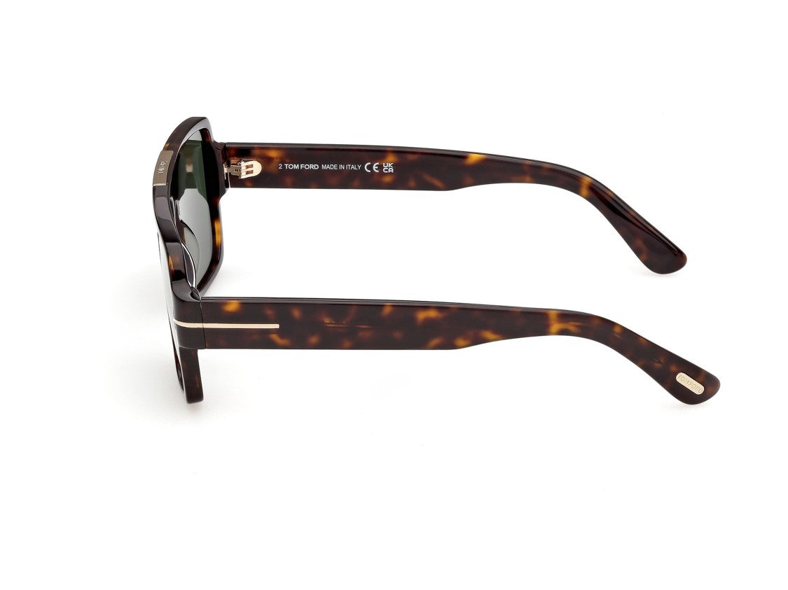 Tom Ford Ft1408 Oversized Tortoiseshell Acetate Square Sunglasses