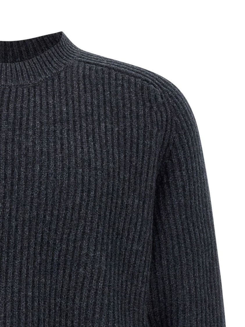 Dsquared2 Gradient Hem Ribbed Knit Sweater