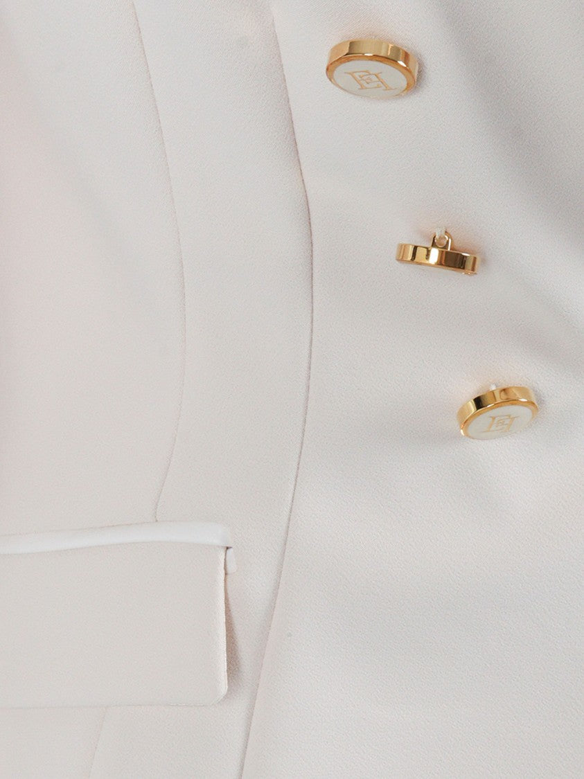 Elisabetta Franchi Tailored Blazer With Double-Breasted Design