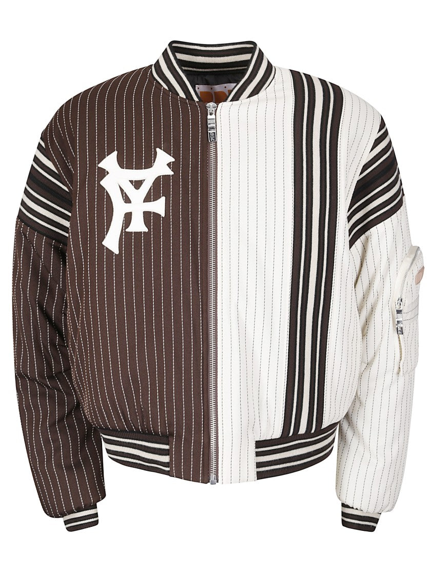 Pdf Ryan Bomber Jacket With Structured Collar And Ribbed Trim