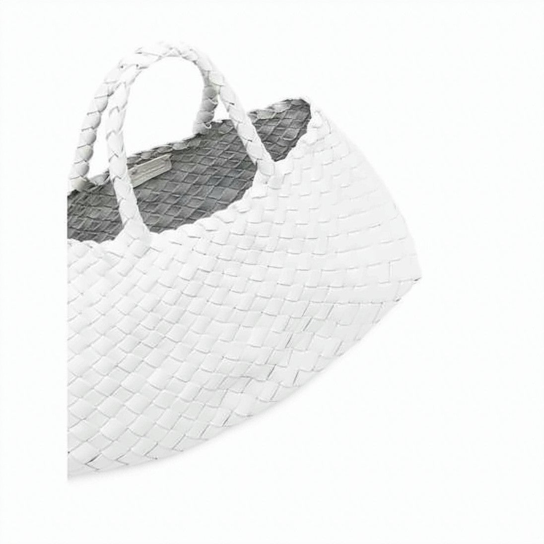 Dragon Diffusion Artisanal Woven Buffalo Leather Tote Bag