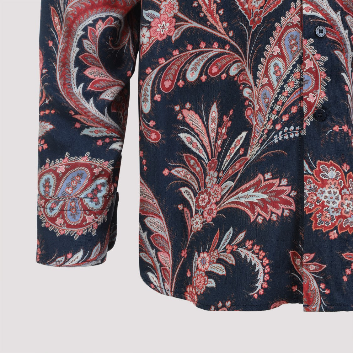 Etro Silk Shirt With Paisley Pattern