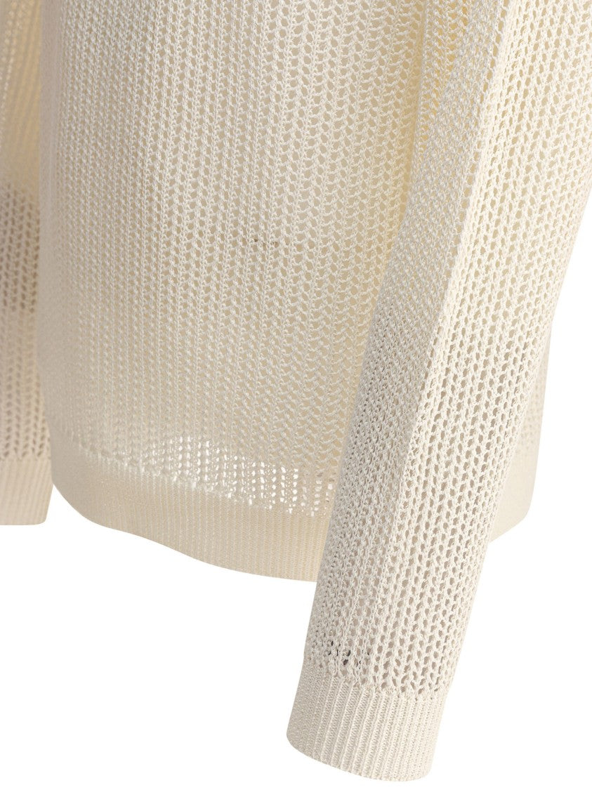 Nonnative Loose Open-Knit Sweater With Ribbed Detailing