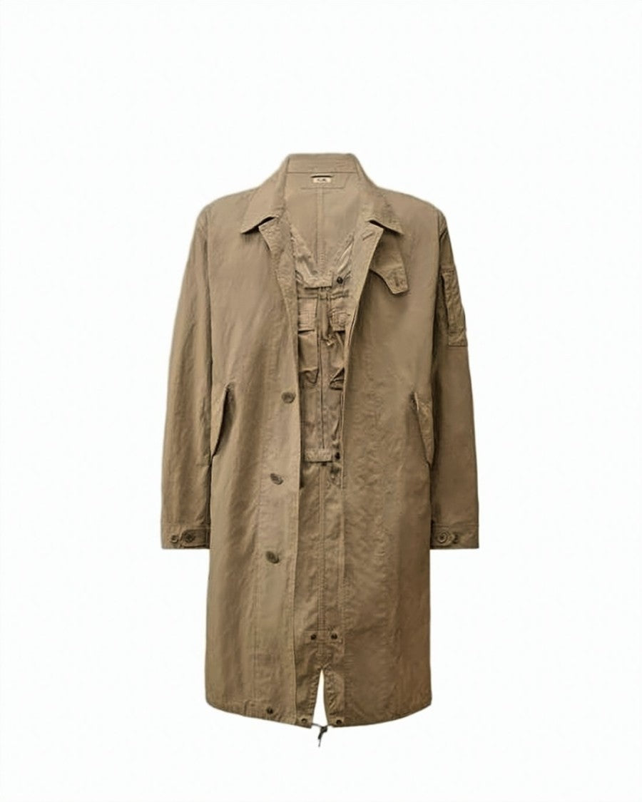 C.P. Company Structured Grey Cotton C.P. Company Jacket