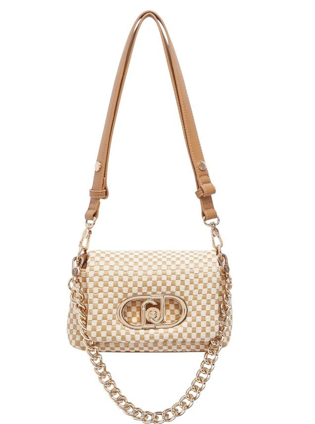 Liu Jo Woven Effect Small Shoulder Bag