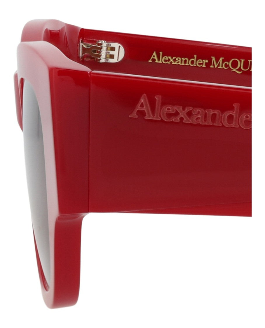 Alexander Mcqueen Square-Frame Recycled Acetate Sunglasses