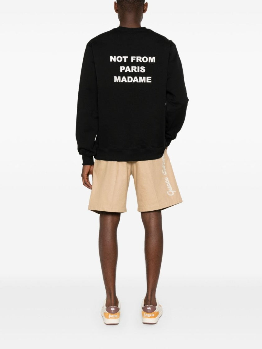 Drôle De Monsieur Le Sweatshirt Slogan