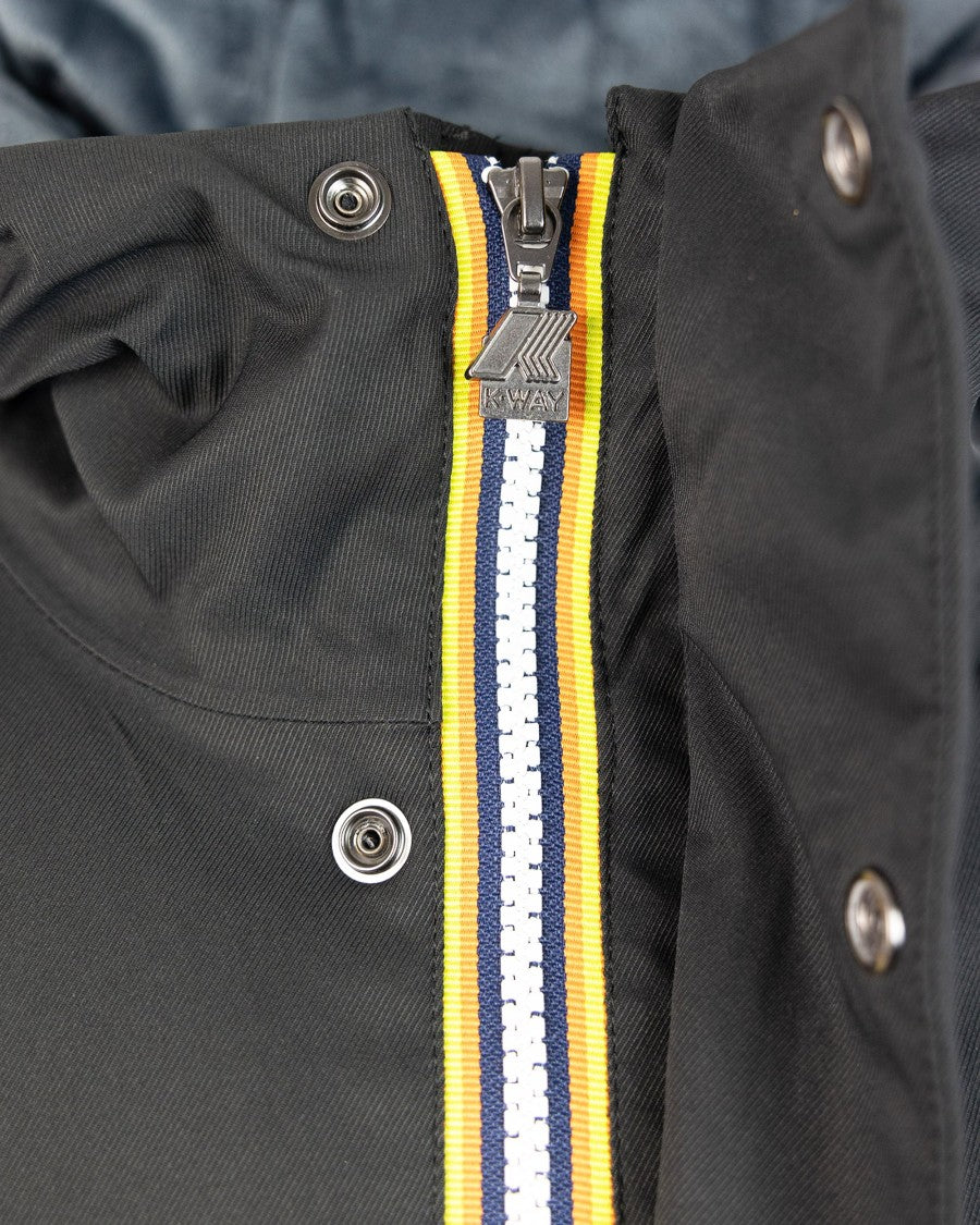 K-Way Jarno Twill Marmot Black Jacket
