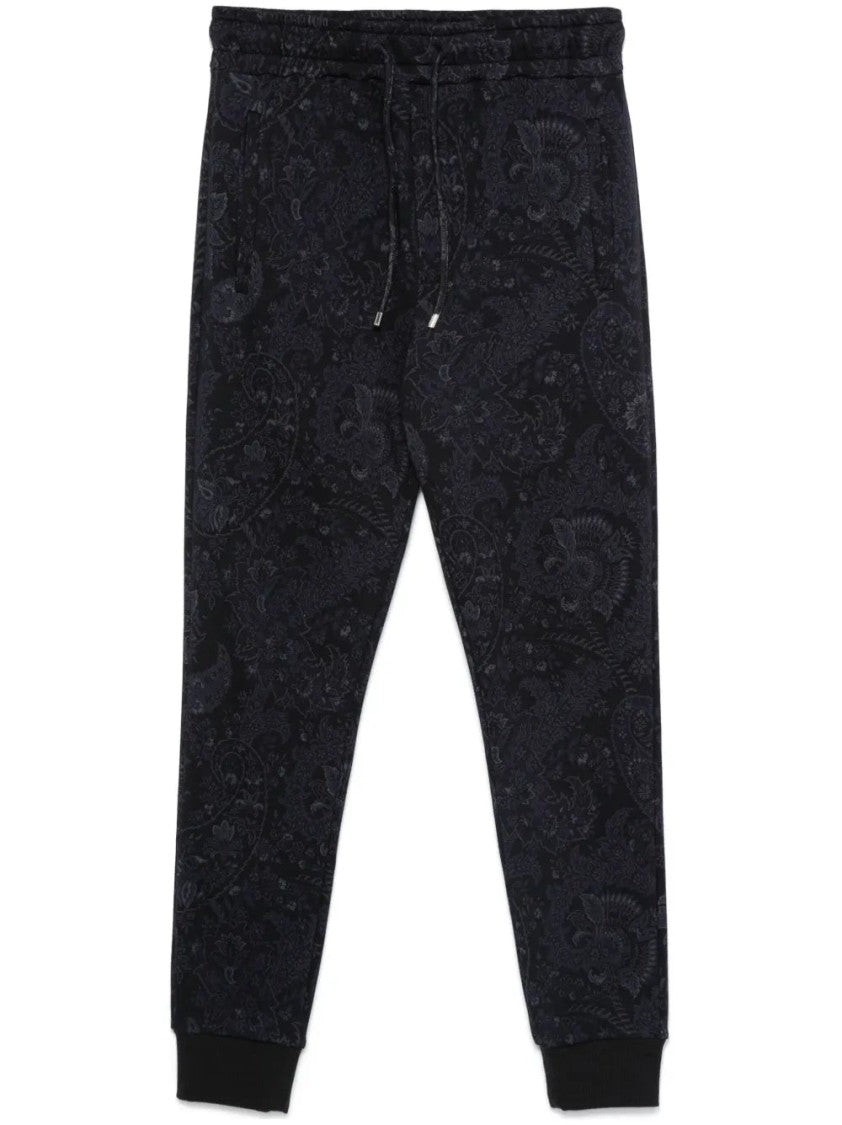 Etro Paisley-Print Track Pants