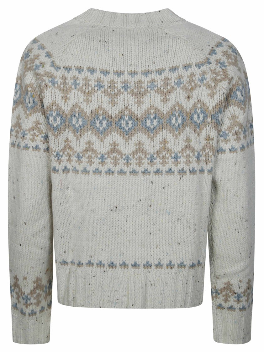 Mc2 Saint Barth Maglia Manica Lunga Merida Donegal Fair Isle Sweater
