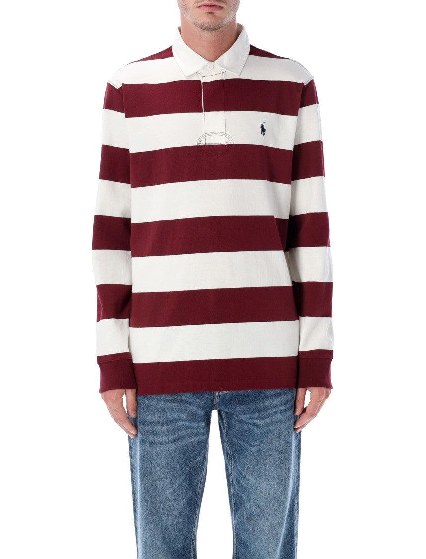 Polo Ralph Lauren Classic Burgundy Rugby Polo
