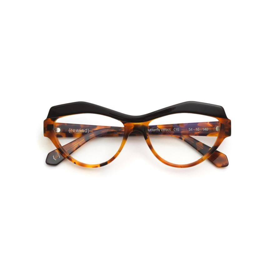 Rewind The Butterfly Effect Cat-Eye Tortoiseshell Acetate Eyeglasses