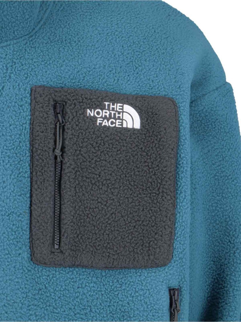 The North Face Reversible Fleece Jacket With Contrasting Details