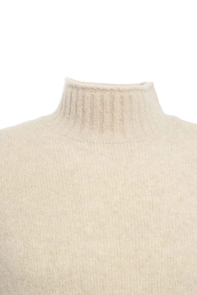 Kangra Wool Sweater With High Neck